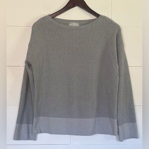 Barefoot Dreams Women’s Cozy Chic Ultra Lite Gray Sweater Size M